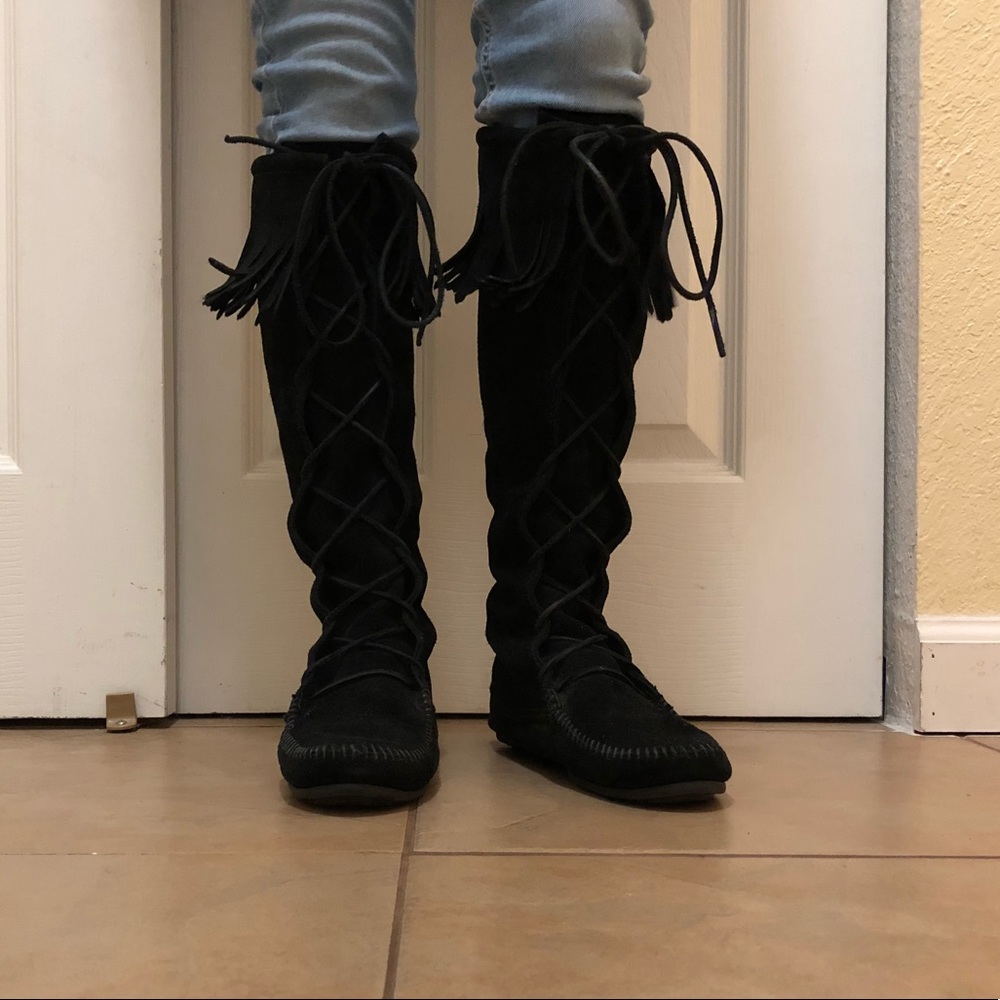 Minnetonka tall boots